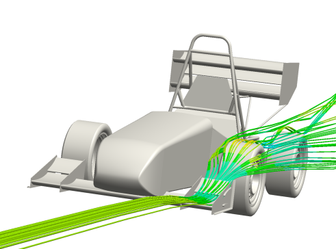 FSAE汽车原型 - 粗糙概念模型