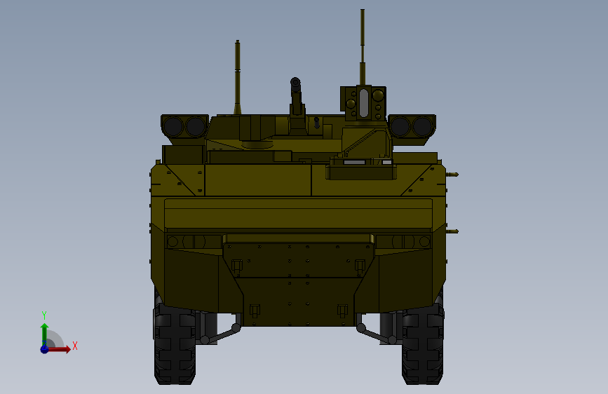 bmp-bumerang坦克_SOLIDWORKS 2014_模型图纸下载 – 懒石网