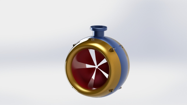 水下无轴泵推进器