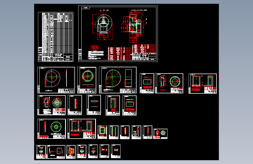 风机图纸总图