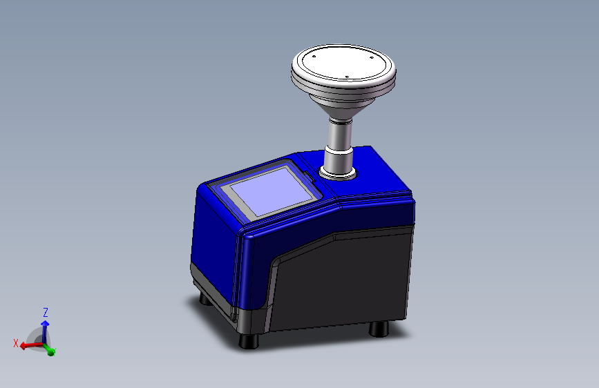 空气采样器三维模型