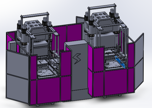 Press Panstone非标设备3D图纸 附 STEP x_t格式