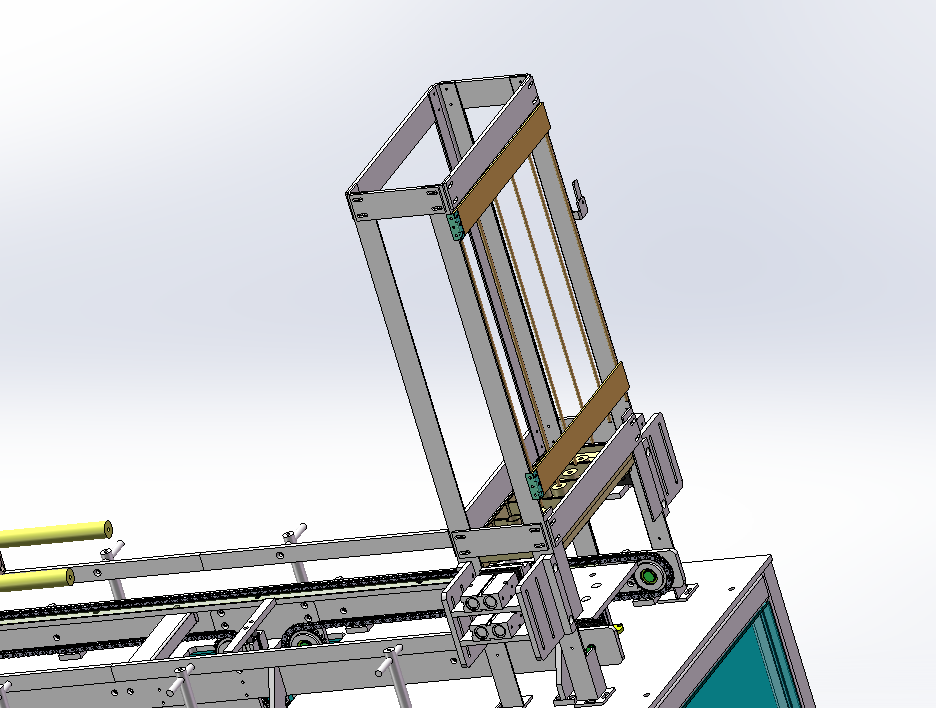 电池壳电池盖点胶合盖机流水线3D数模图纸 STEP格式