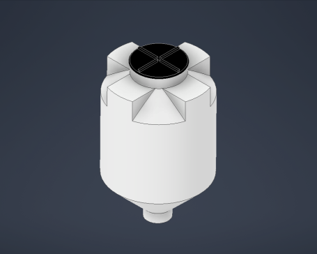 Rotoplas塑料料斗600L
