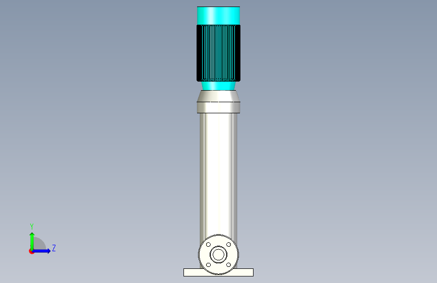 CDMF5-15(南方泵) 左侧视图