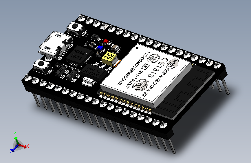 esp32-wroom-32s-note-mcu-32s-1.Snapshot.3 主视图
