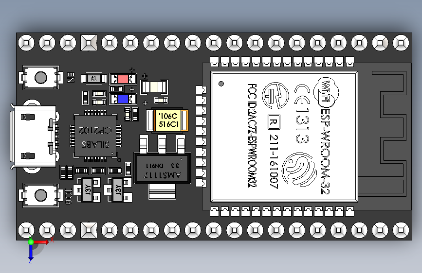 esp32-wroom-32s-note-mcu-32s-1.Snapshot.3 俯视图