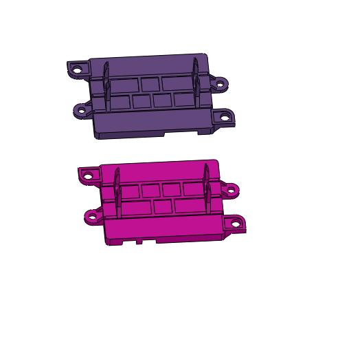 杆件固定座注塑模具