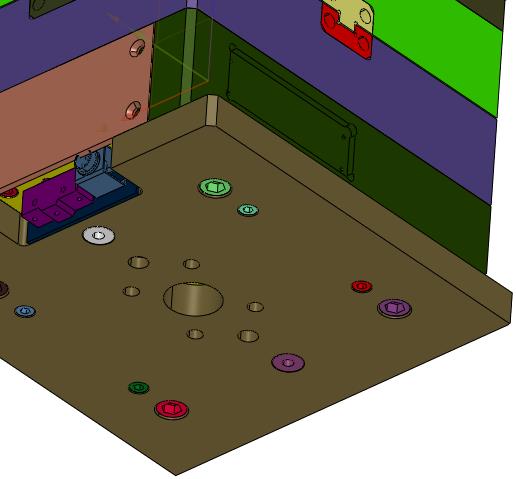 杆件固定座注塑模具