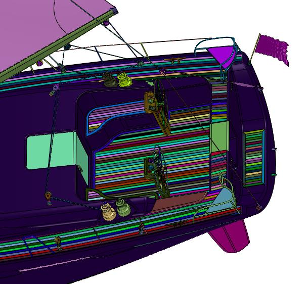 钢制豪华大帆船