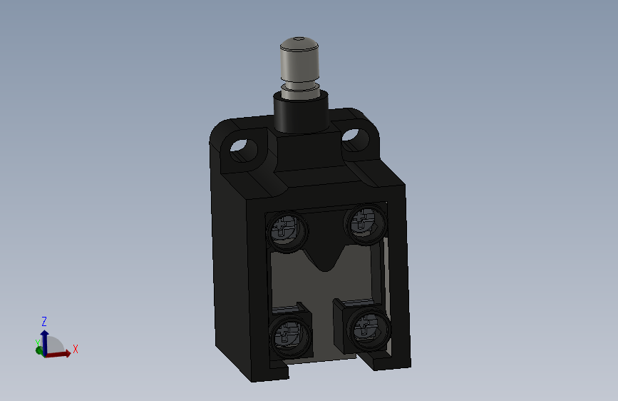 安全开关_SOLIDWORKS 2020_模型图纸下载 – 懒石网