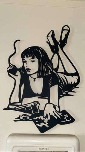 纸浆小说壁架