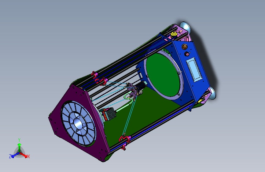 联动臂连杆3d打印机