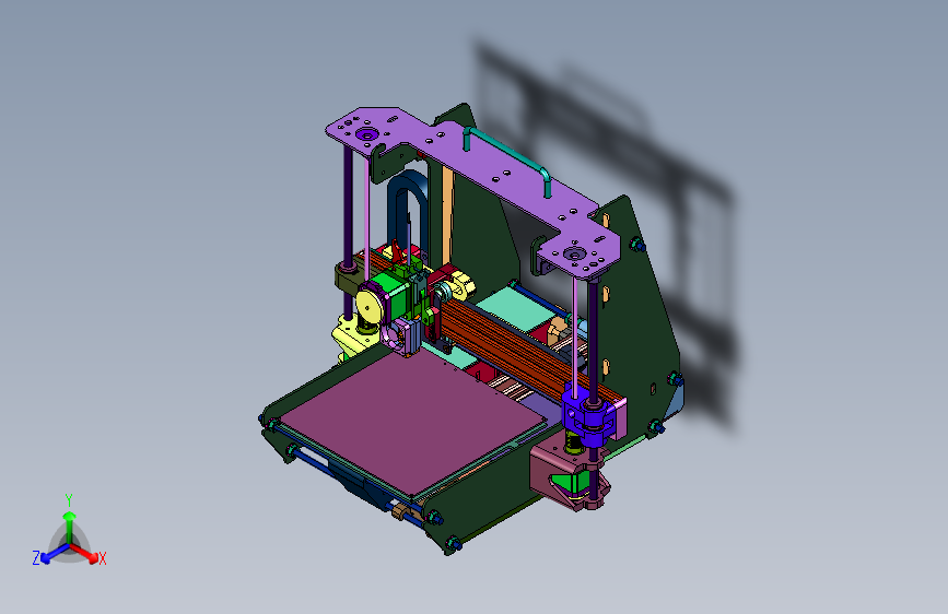 手提便携式3D打印机