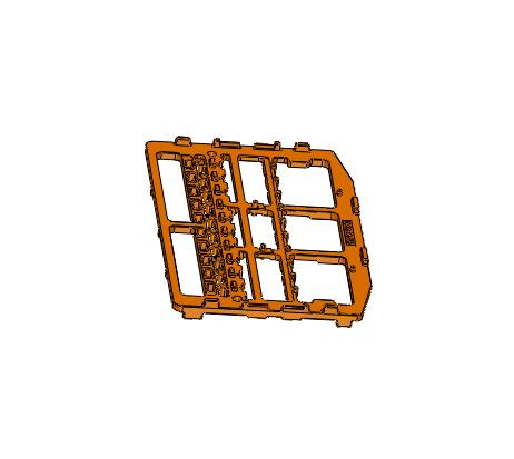 塑料骨架板模具