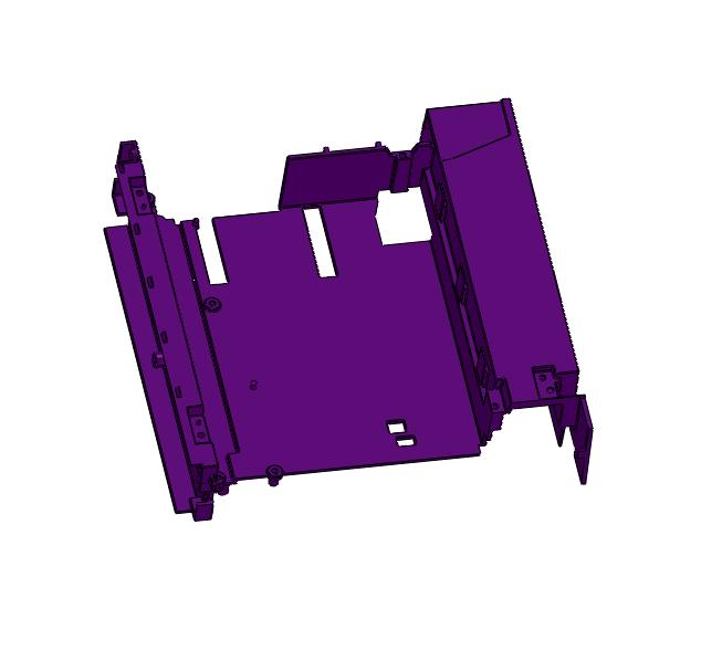 易于散热的塑壳注塑模具