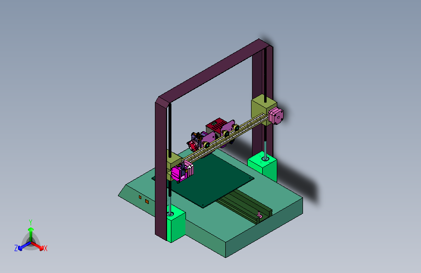 纵维立方MEGA-X家用学生3D打印机