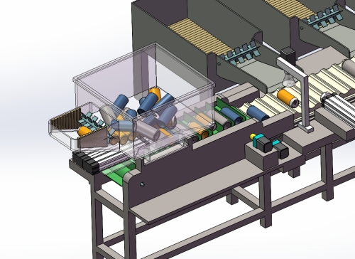 易拉罐上料分拣机