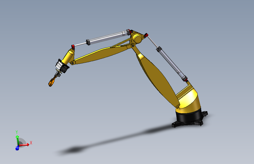 基于Solidworks码垛搬运机器人结构设计含三维+说明书
