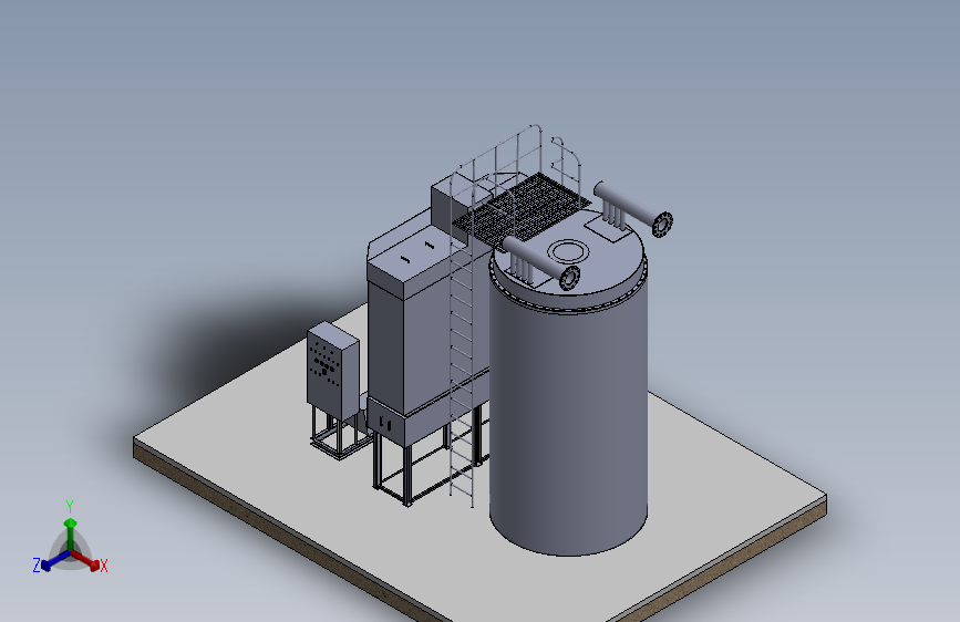 燃气炉gas-fueled-grfurnace-1833-模型格式为 sw