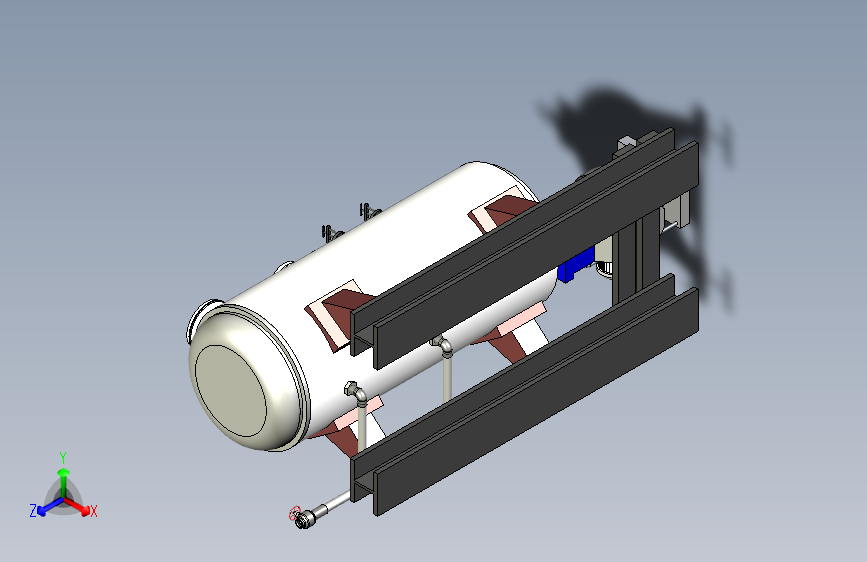 管式炉火lo-d-t-ng-l-a833-模型格式为 inventor