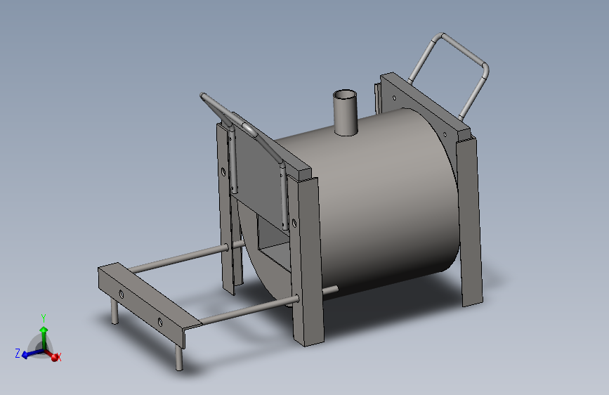 锻造炉forging-grfurnace-1832-模型格式为 sw