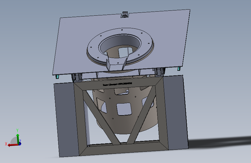 电感应炉2吨electric-induction-grfurnace-2ton-模型格式为 sw