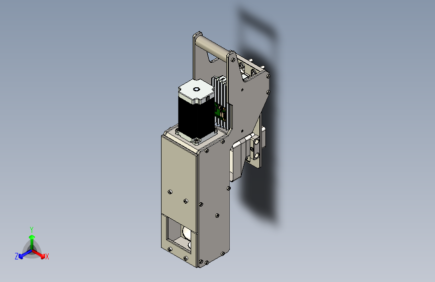 给料机和称重主机3D数模图纸 Solidworks设计