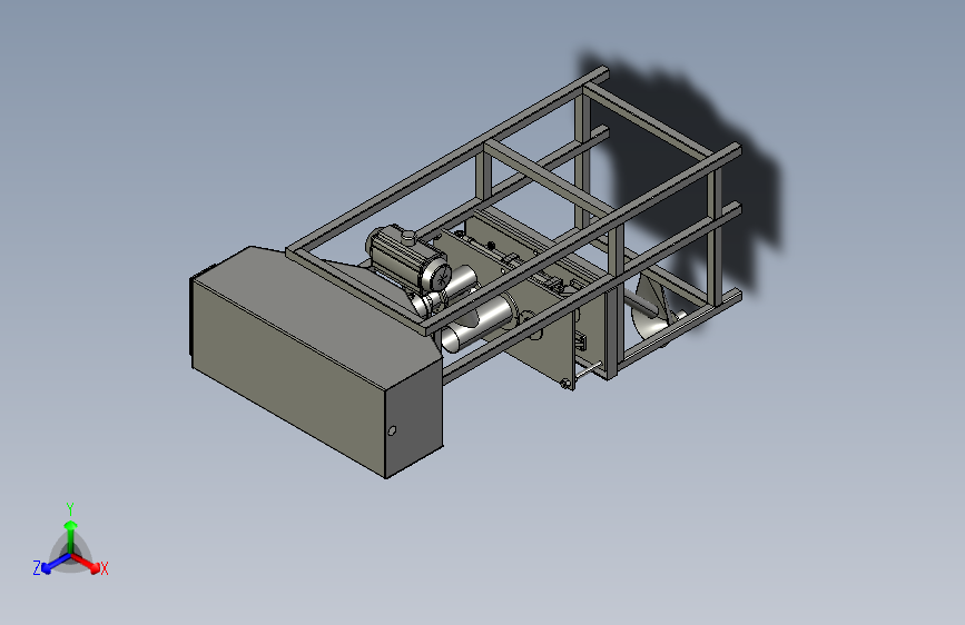 物料称量机material-weighing-tank-1833-模型格式为 stp