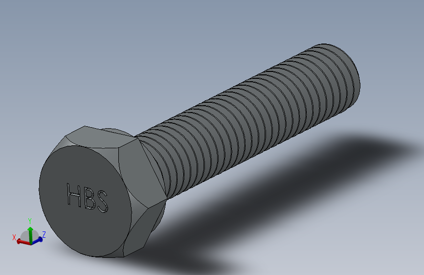 ASME B18.2.1十六进制螺栓