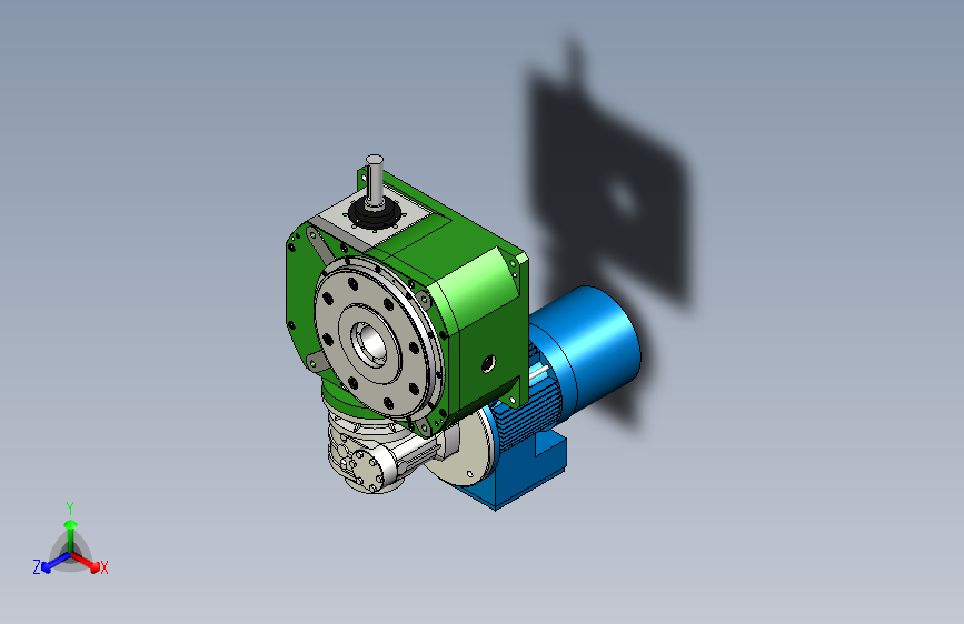 Doner Tabla Gimatic传动箱3D图纸 Solidworks设计