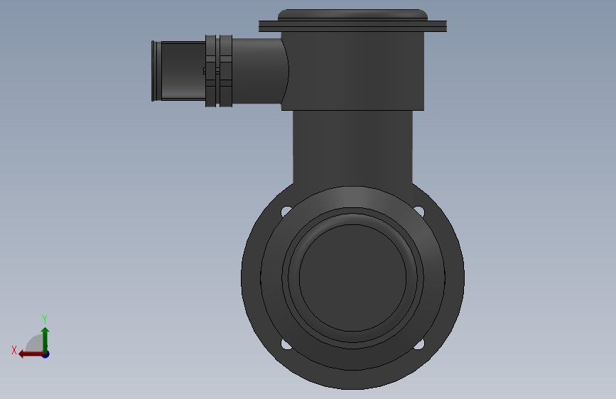 7款YB3- (63M -112M)IMV1型隔爆型电动机-- 608691-60_SOLIDWORKS 2014_模型图纸下载 – 懒石网