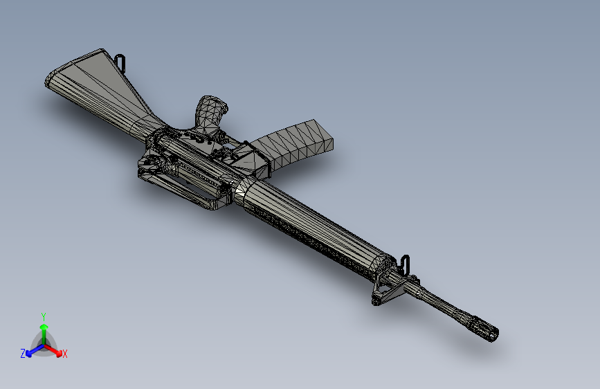 M16A4半自动步枪