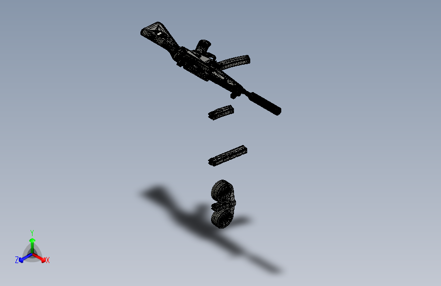 自动冲锋枪MP5A2