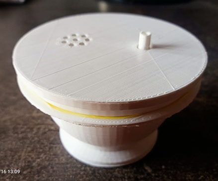 拟合半球生物反应器3D