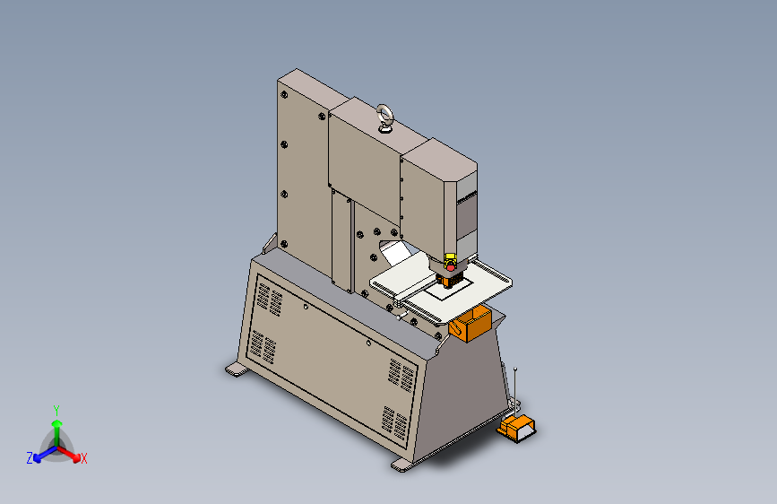 冲床GEKA P80punch-machine-geka-p80-模型格式为 sw stp