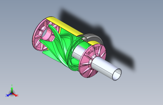 灰尘分离器sl_st-dust-separator-110-mm-模型格式为 igs stl sw