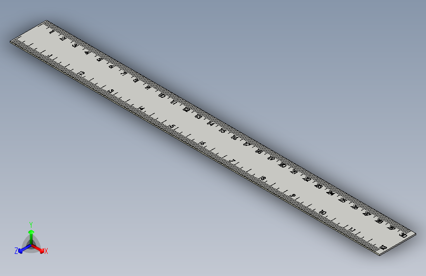 测量设备measuring-scale-2833-模型格式为 igs sw