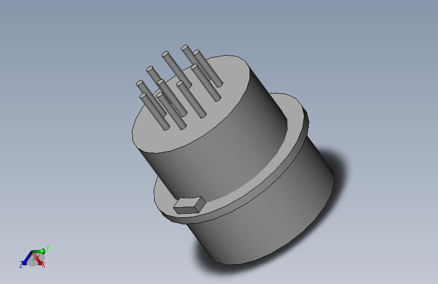Hirose连接器HRS插座HR10A-10R-12PB