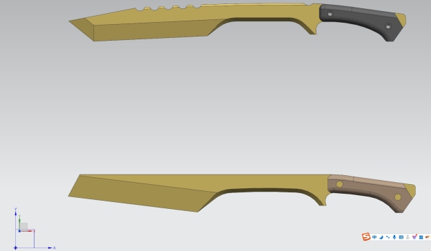 Kukri 刀长600mm重型加厚