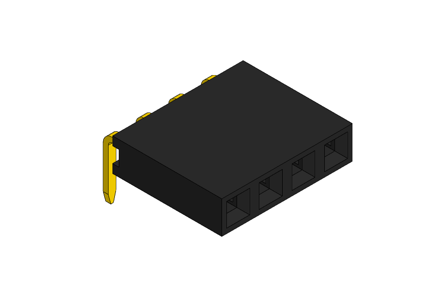 PBS (DS1023，DS1024 CONNFLYKL S1-208-8.5 KLS；等等。)PLS连接器的单排母接头