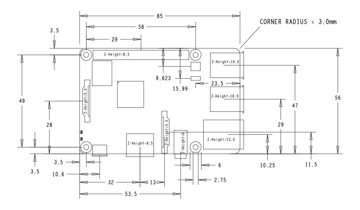 Pi 3 B+ Vesa安装盒