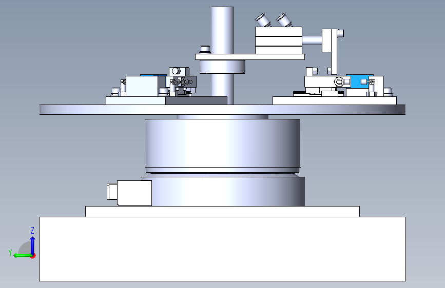 转盘加持治具_SOLIDWORKS 2020_模型图纸下载 – 懒石网
