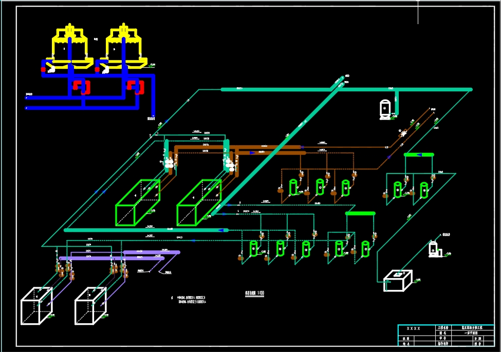 襄阳市某十层教学楼空调设计-暖通含CAD图