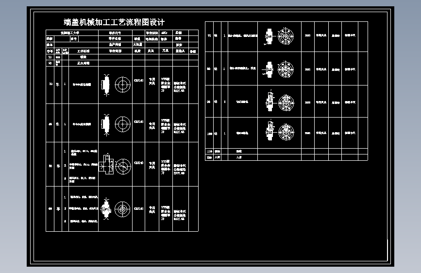 C22431-端盖机械加工工艺及钻Φ16孔夹具设计