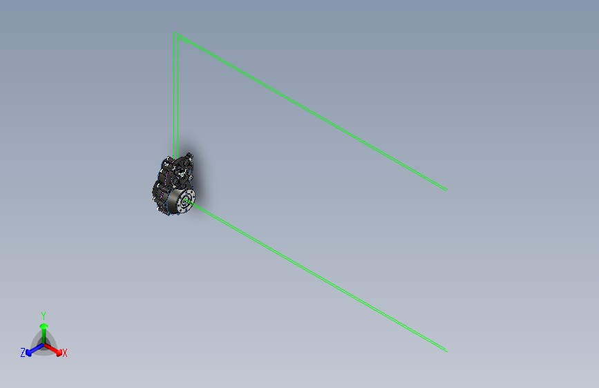 电动车用减速器3D图纸三维图纸(1)