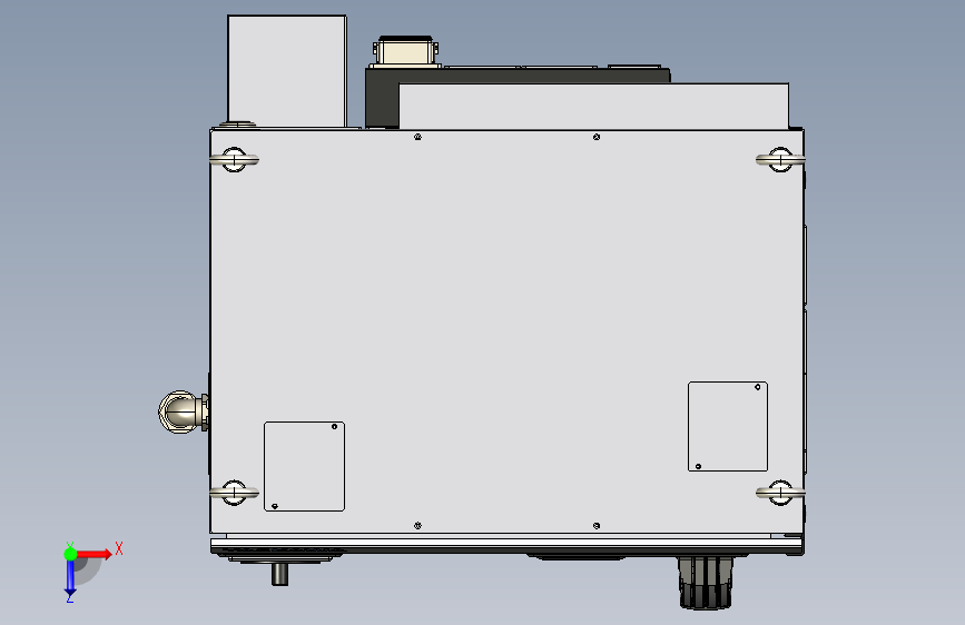 Yaskawa Motoman YRC1000机器人控制器 俯视图