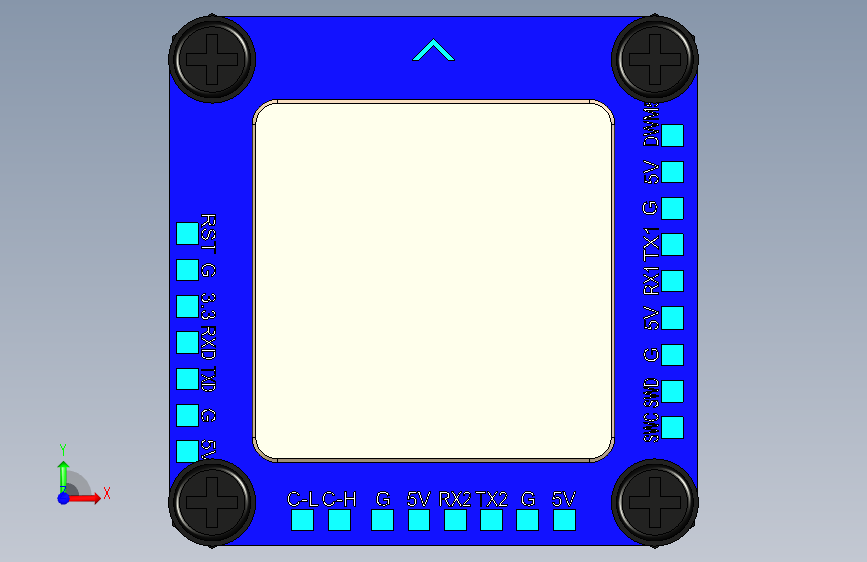 指南针GNSS M10-L4-3100 正面视图