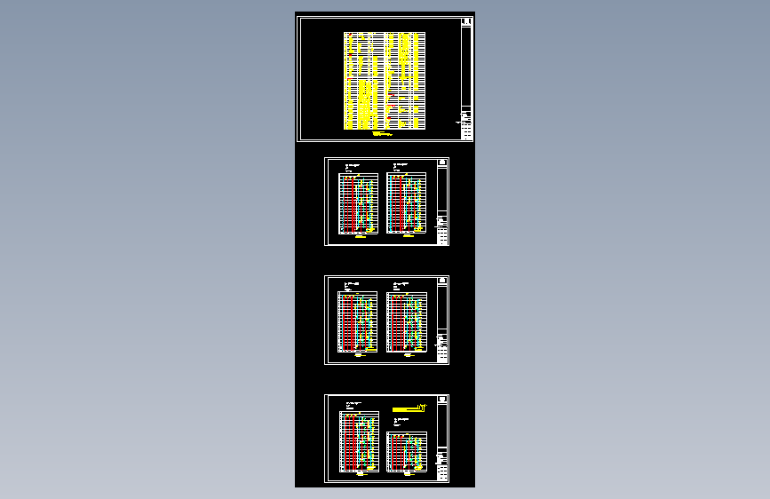 R2-3 E户型-材料表-竖向