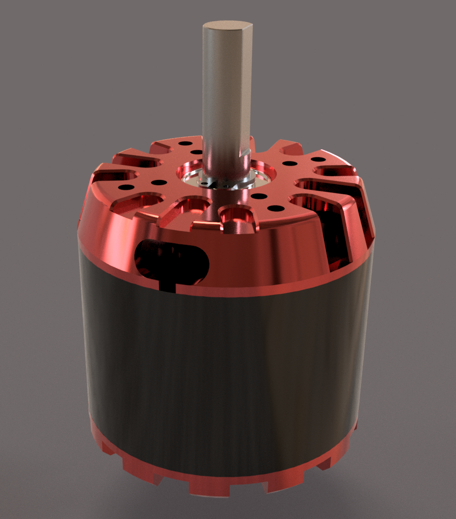 6364-200kV无刷直流电动机。